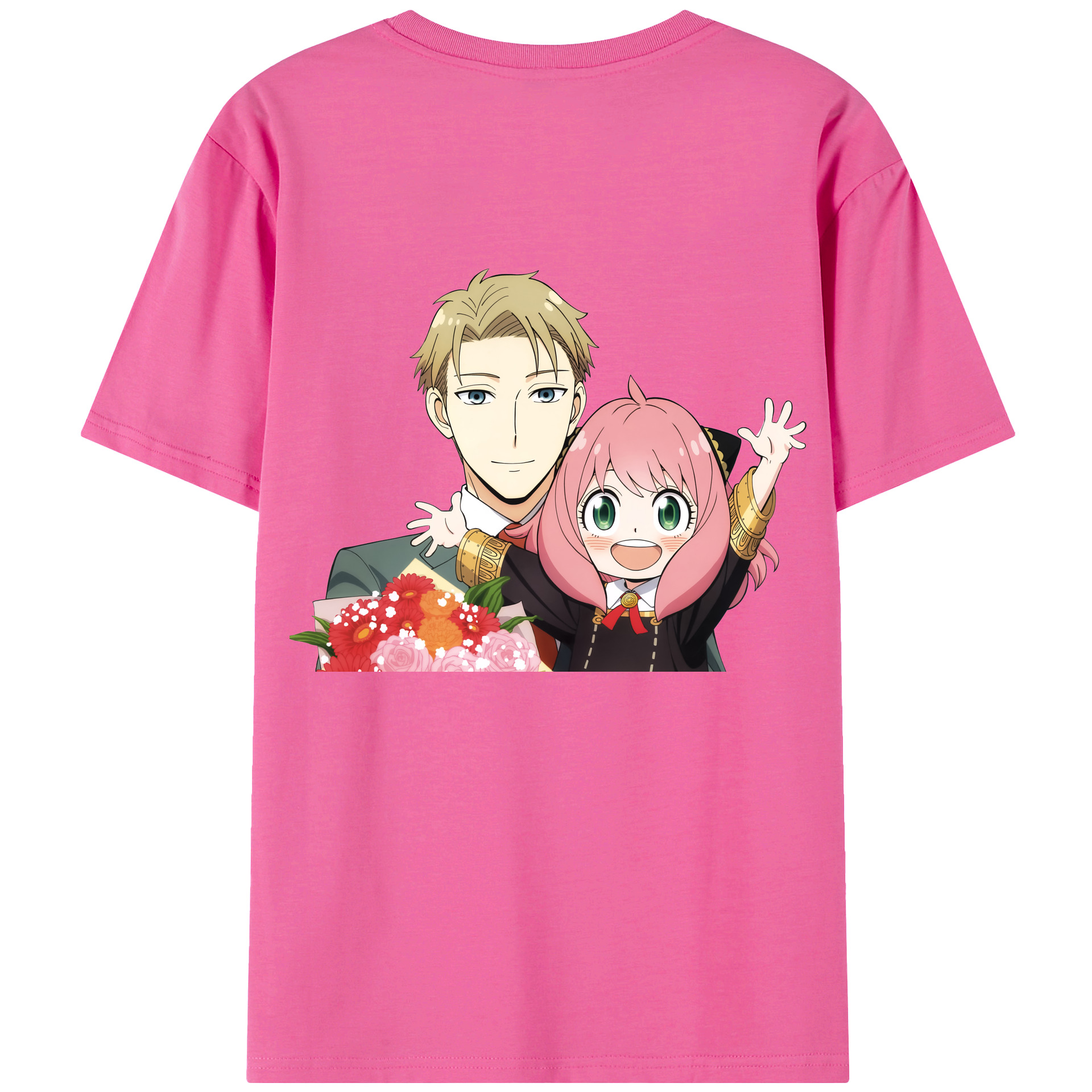 （画像用） SPY×FAMILY间谍家家酒 レディース半袖Tシャツ(バックプリント)